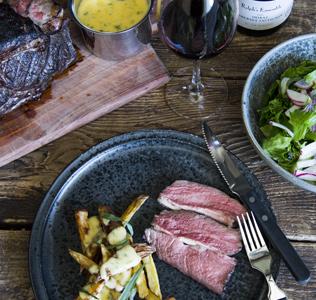 Côte de Boeuf på tre måder