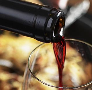 Opbevaring af en åben flaske vin